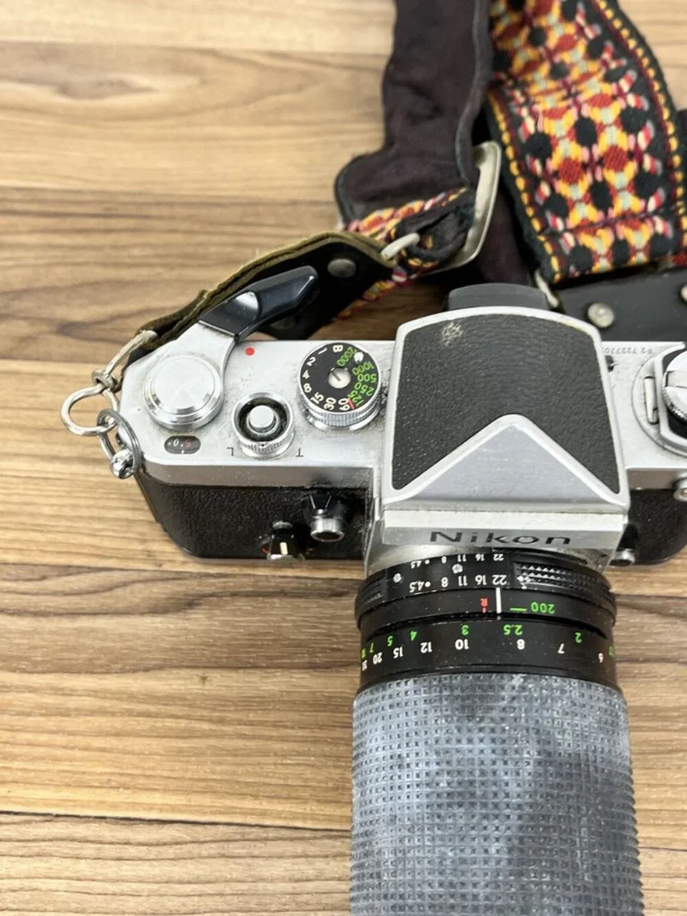 Nikon F 35mm Film SLR Camera Vintage Film Camera With Lens
